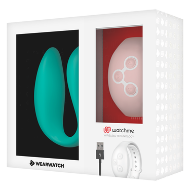 Vibratore Dual impermeabile con tech WATCHME per coppie e solista